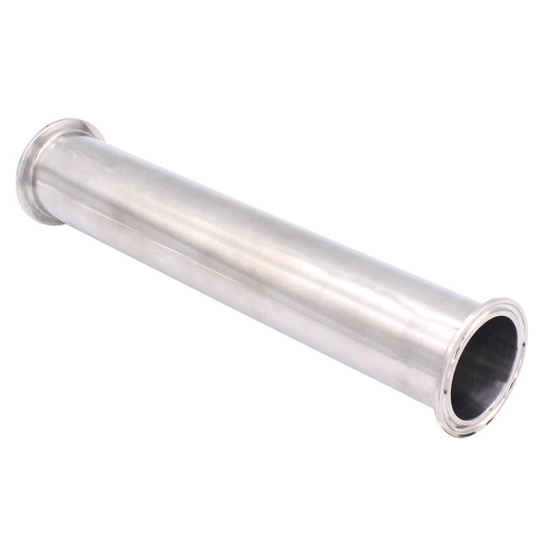 DERNORD Sanitary Spool Tube with Clamp Ends,Stainless Steel 304 Seamless Round Tubing With 2 inch Tri Clamp 64MM Ferrule Flange (Tube Length: 12 Inch / 305MM) - Image 5
